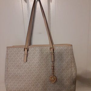 Michael Kors Tote/Purse, Beige
